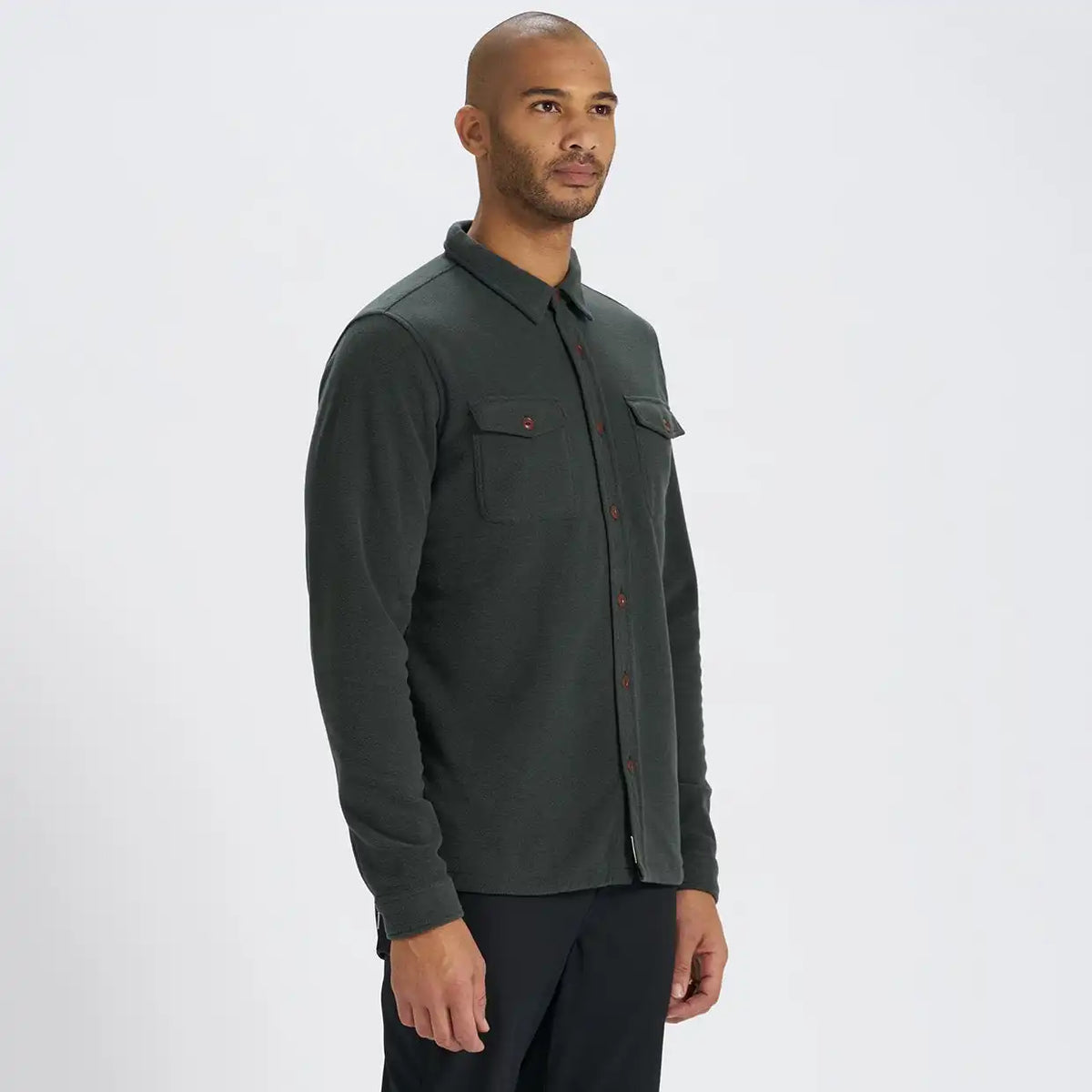 Aspen Shirt Jacket | Blackened Green