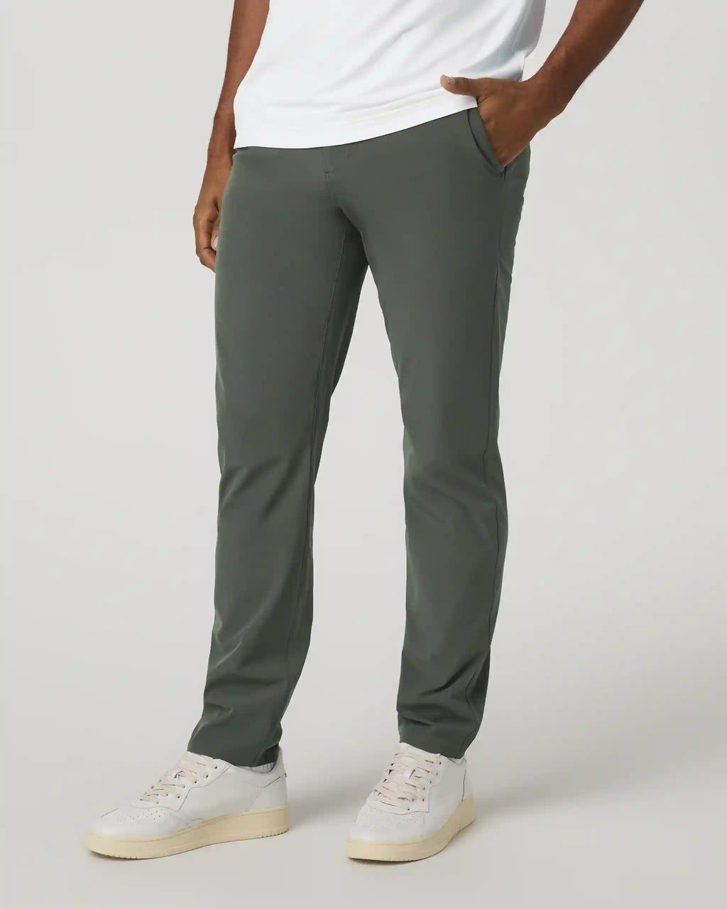 Aim Trouser Athletic Slim Fit 32" | River Rock